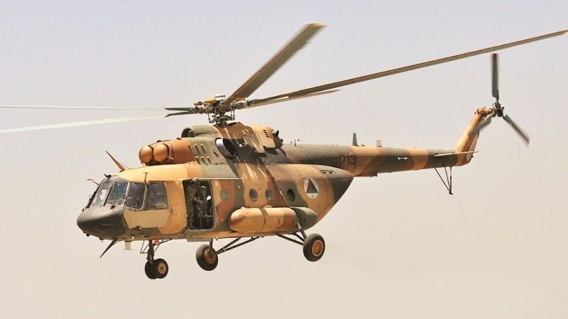 Śmigłowiec Mi-17 Afgańskich Sił Powietrznych / Fot. US Army