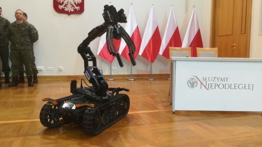 Robot PIAP RMI®. Fot. Rafał Lesiecki / Defence24.pl