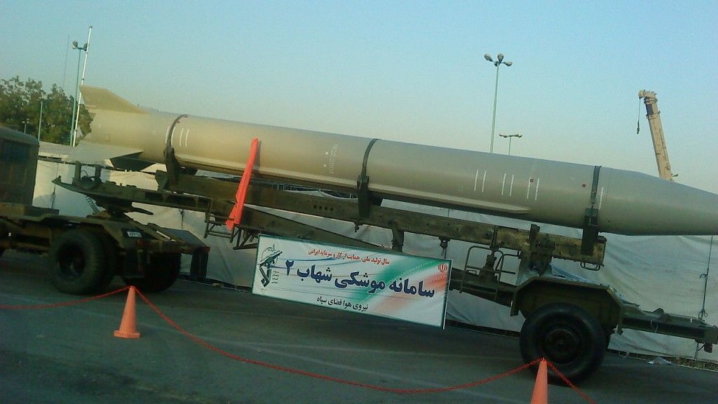 "Irański pocisk balistyczny "Shahab-2"/ Fot. Wikipedia. CC BY 3.0