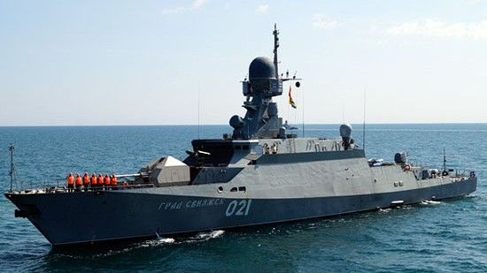 Jednostka "Vyshniy Volochyok" - tej samej klasy i również należąca do Floty Czarnomorskiej / Fot. Wikipedia / CC BY 4.0
