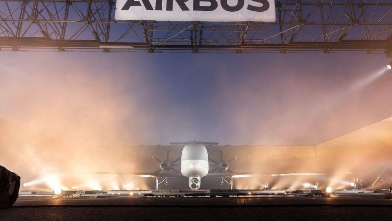 Prezentacja MALE RPAS na ILA 2018/ Fot. Airbus