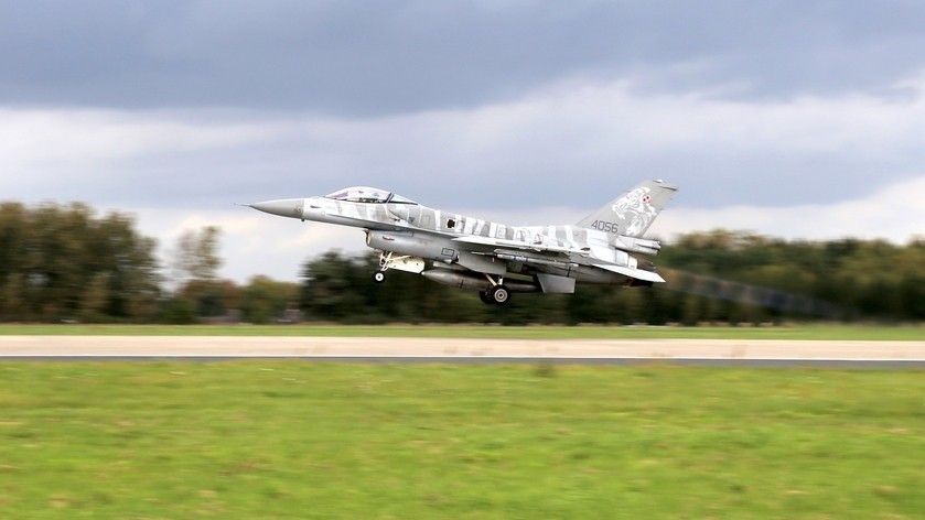 Polish F-16C Block 52+. Image Credit: Rafał Lesiecki/Defence24.pl