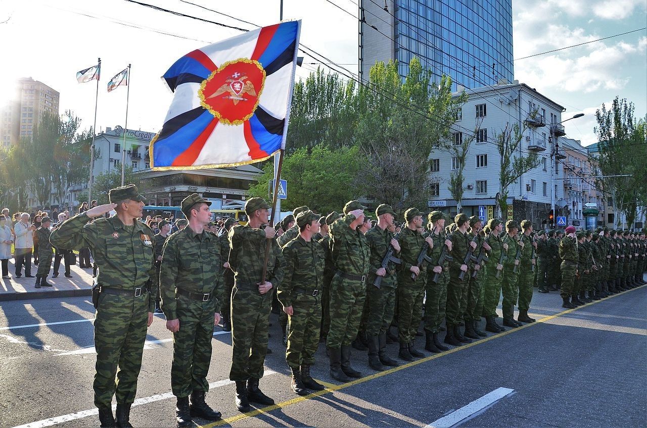 Oddziały separatystyczne w Doniecku / Fot.  Wikipedia CC BY-SA 3.0