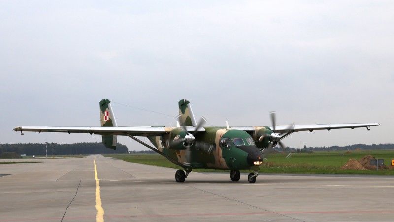 Samolot M28 Bryza to jeden z typów maszyn używanych w ramach "Akcji Serce". Fot. Rafał Lesiecki / Defence24.pl