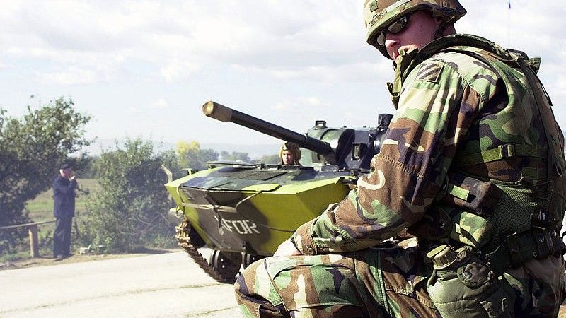 Lotos będzie następcą m.in. 120 mm moździerza 2S9 Nona-S używanego przez rosyjską armię m.in. podczas operacji pokojowej w Kosowie, Fot. SPC Jessie Gray/US Dept. of Defence