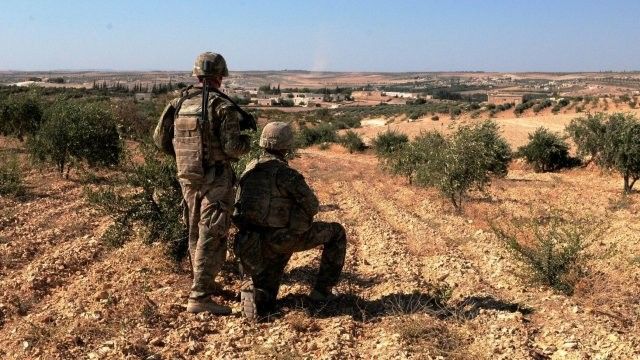 Żołnierze amerykańscy na pograniczu syryjsko-tureckim / Fot. army.mil