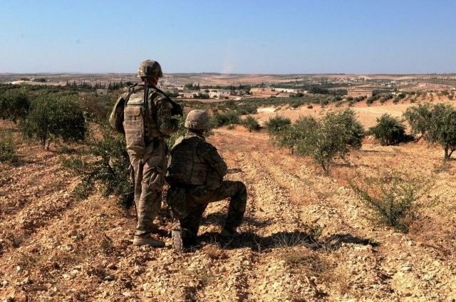 Żołnierze amerykańscy na pograniczu syryjsko-tureckim / Fot. army.mil