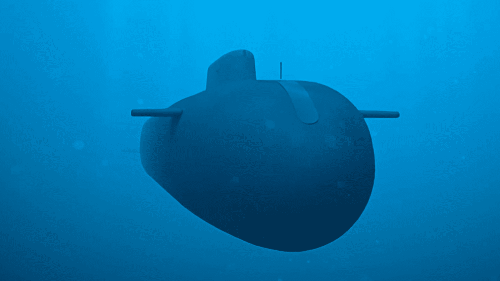 Wizja nosiciela atomowych torped Posejdon. Fot. ministerstwo obrony Rosji
