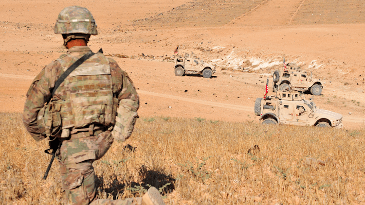 Amerykańscy żołnierze w Syrii, Fot. Sgt. Nicole Paese/US Army