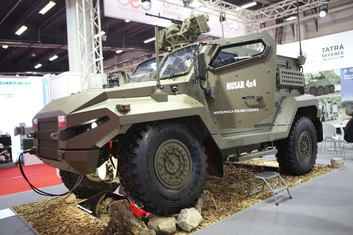 Husar vehicle offered by HCP. Image Credit: M. Rachwalska/Defence24.pl.