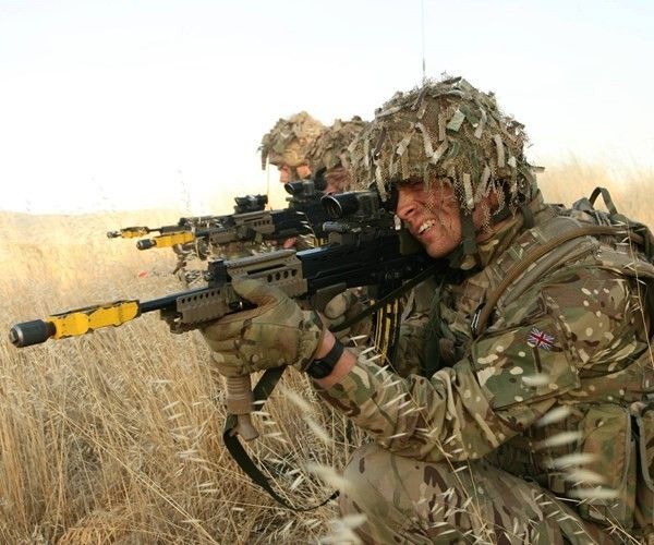 Ćwiczenia rezerwistów Brytyjskich Sił Zbrojnych / Fot. MoD UK