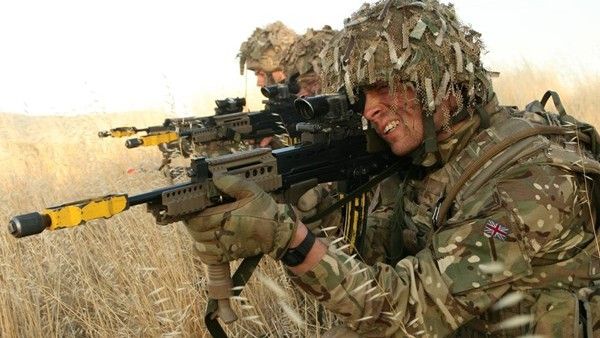 Ćwiczenia rezerwistów Brytyjskich Sił Zbrojnych / Fot. MoD UK