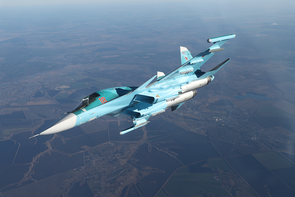 "Przyjacielski ogień" zestrzelił Su-34