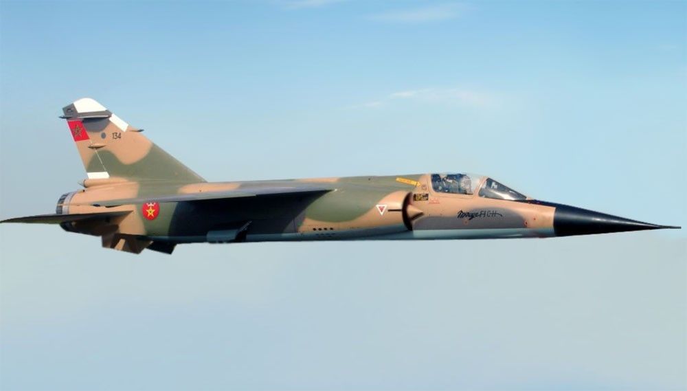 Marokański Mirage F1CH, fot. Aminovich, Wikipedia, CC BY-SA 4.0