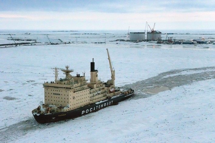 Fot. Zakłady "Jamał LNG". Fot. Novatek