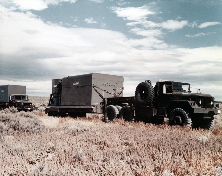 Eksperymentalny mobilny reaktor jądrowy ML-1 z lat 60. XX wieku, Fot. Army Engineer History