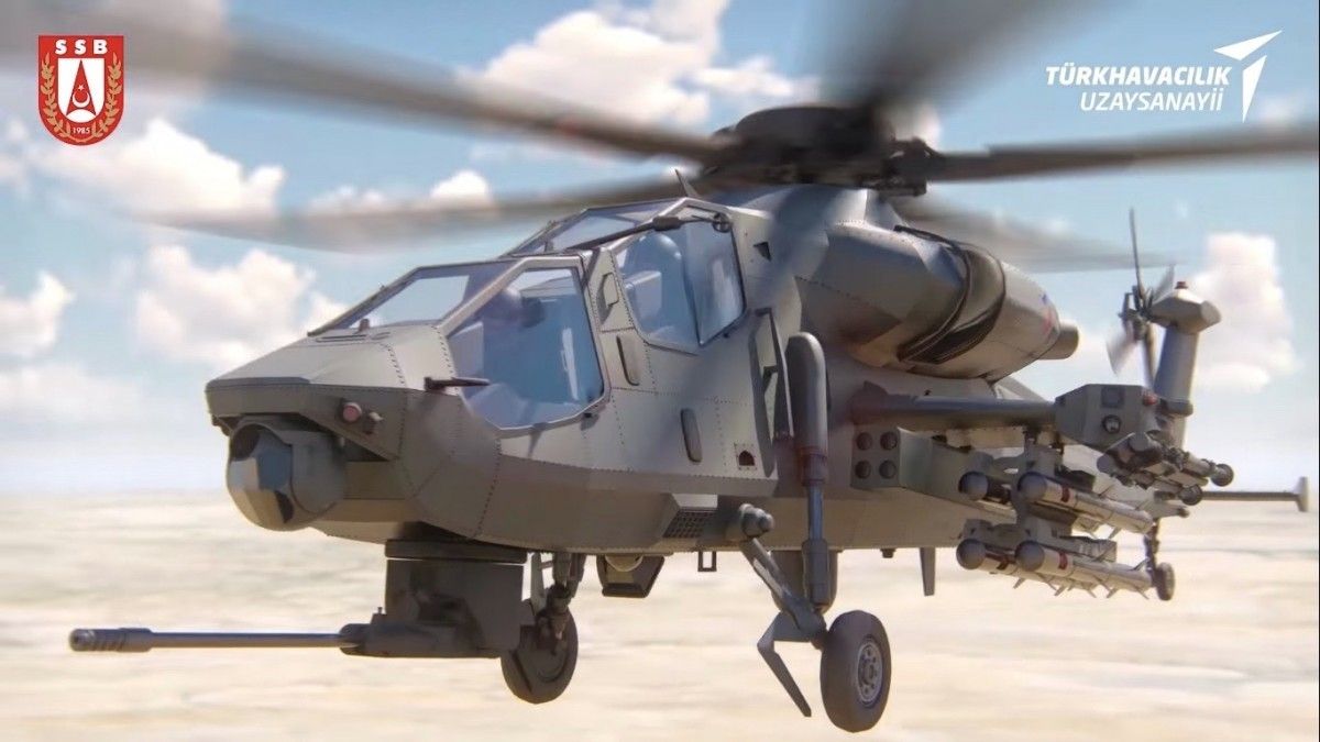 Śmigłowiec TAI ASTH. Fot. Turkish Aerospace