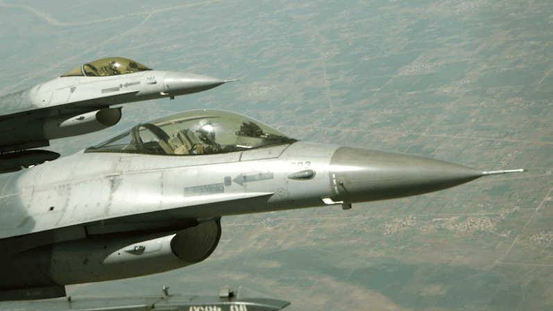 Dziś rano nad Kaszmirem miał zostać zestrzelony pakistański F-16, fot. Pakistan Air Force