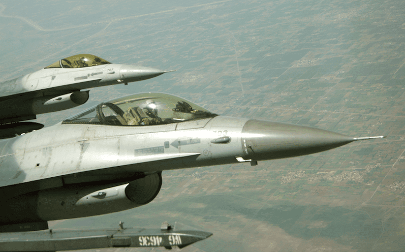 Dziś rano nad Kaszmirem miał zostać zestrzelony pakistański F-16, fot. Pakistan Air Force