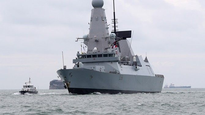 Niszczyciel HMS Defender / Fot. Royal Navy