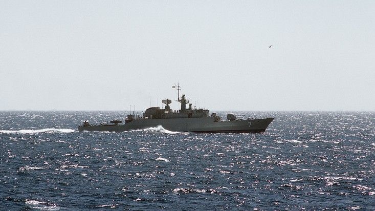 Irańska fregata klasy Alvand / Fot. defenseimagery.mil