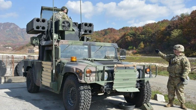 Zarówno CSBA, CEPA jak i Atlantic Council postulują wzmocnienie bezpośredniej OPL US Army w Polsce. Na zdjęciu system Avenger. Fot. Capt. Marion Jo Nederhoed