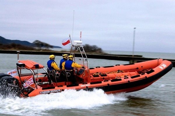 Łódź ratownicza RIB typu Baltic Parker 900. Fot. SAR