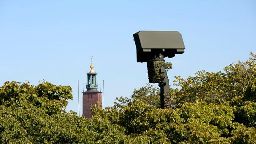 Antena radaru Sea Giraffe. Fot. Saab