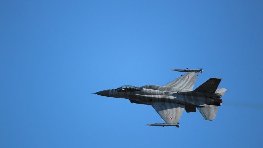 F-16 Polskich Sił Powietrznych / Fot. B. Sulik