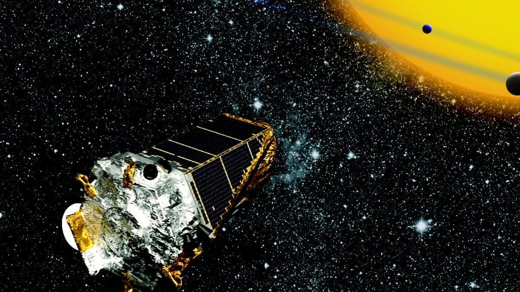 Artystyczna wizja Kosmicznego Teleskopu Keplera. Ilustracja: NASA