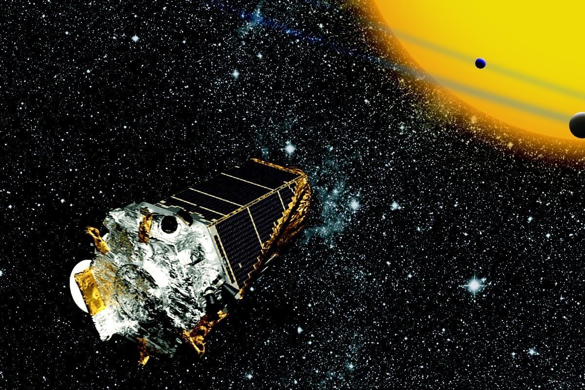 Artystyczna wizja Kosmicznego Teleskopu Keplera. Ilustracja: NASA
