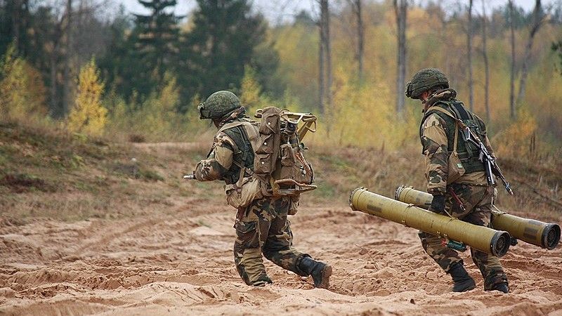 Wspólne ćwiczenia wojsk powietrznodesantowych Białorusi i Rosji / Fot. mil.ru