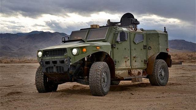 ULV Ultra Light Vehicle - eksperymentalny pojazd hybrydowy, badany przez U.S. Army. Fot. U.S. Army