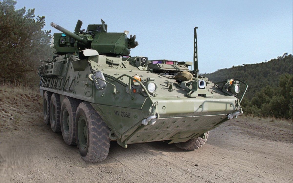 Pierwszy egzemplarz Strykera ICV-D. Fot. U.S. Army