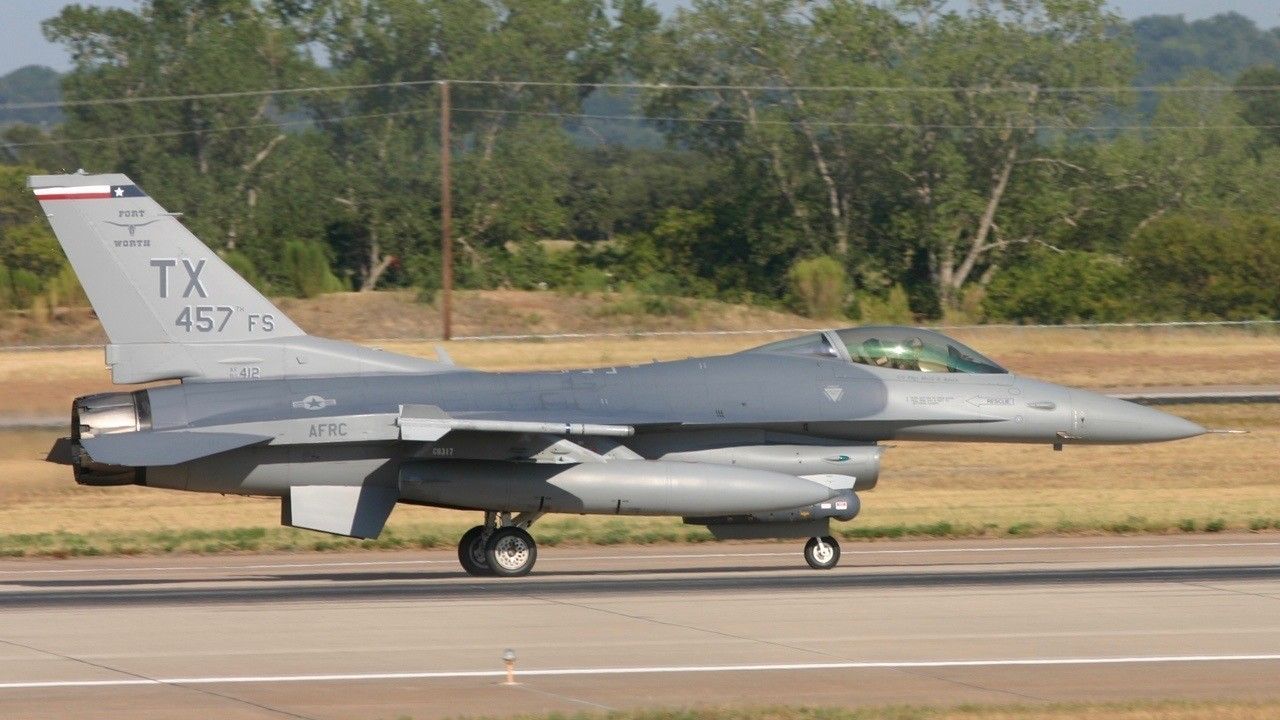F-16C z 457 Dywizjonu USAF. Fot. USAF