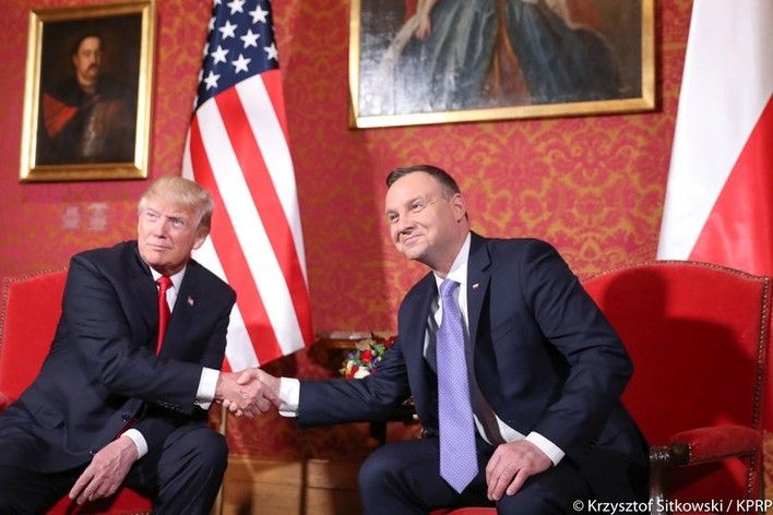 Prezydenci: USA Donald Trump i Polski Andrzej Duda / Fot. Prezydent.pl/Krzysztof Sitkowski