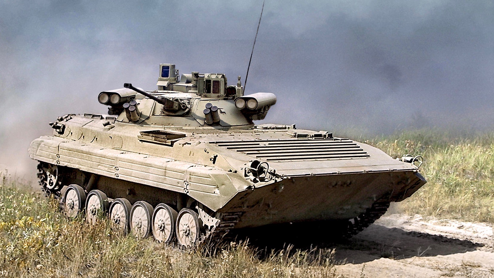 "Premiera" na Ukrainie: Przeciwpancerny BMP-2M zdobyty