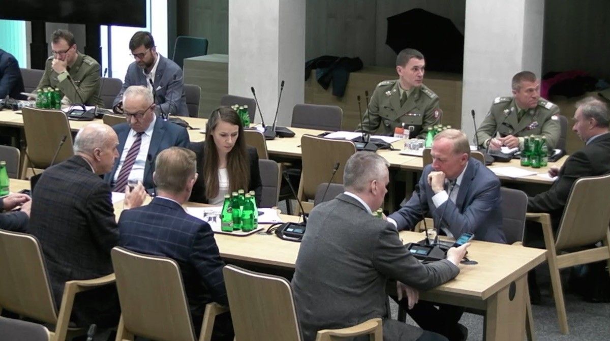 Posłanka PO Agnieszka Pomaska na połączonym posiedzeniu sejmowych Komisji Obrony Narodowej i Gospodarki i Rozwoju. Fot. Sejm RP/iTV Sejm/sejm.gov.pl