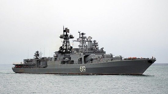 Duży okręt ZOP „Siewieromorsk”. Fot. mil.ru