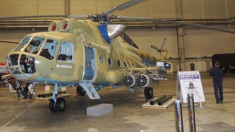 Śmigłowiec Mi-8MSB-W - fot. Motor Sicz