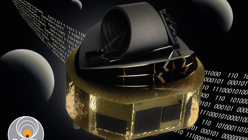 Wizja artystyczna teleskopu ARIEL. Ilustracja: ARIEL Consortium /ESA [arielmission.space]