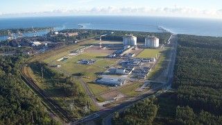 Terminal LNG w Świnoujściu; Fot.: Polskie LNG