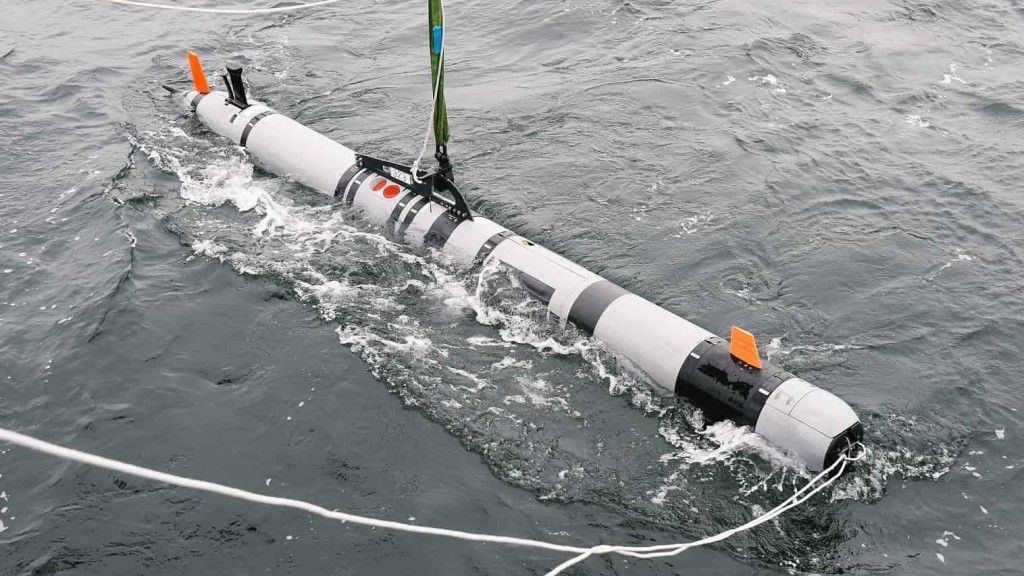 Bezzałogowy pojazd podwodny systemu wykrywania min i obserwacji dna morskiego Mk 18 Mod 2. Fot.US Navy