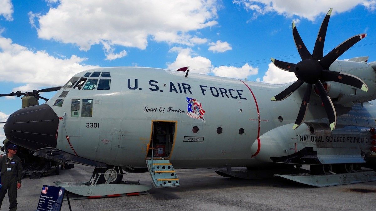 LC-130H Hercules. Fot. J. Sabak