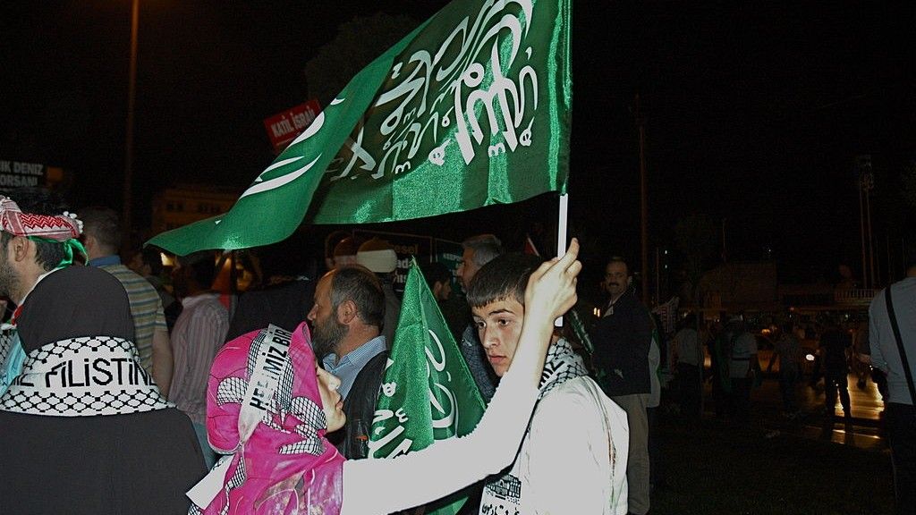 Flaga Hamasu, zdjęcie ilustracyjne; Fot.: commons.wikimedia.org