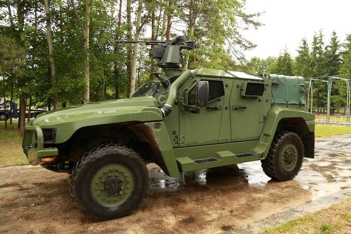 Hawkei vehicle offered in the Pegaz programme. Image Credit: Defence24.pl.