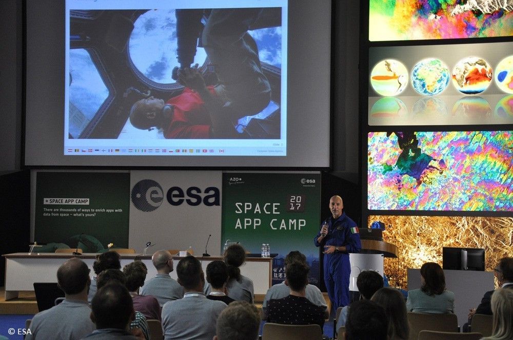 Fot. ESA Space App Camp [app-camp.eu]