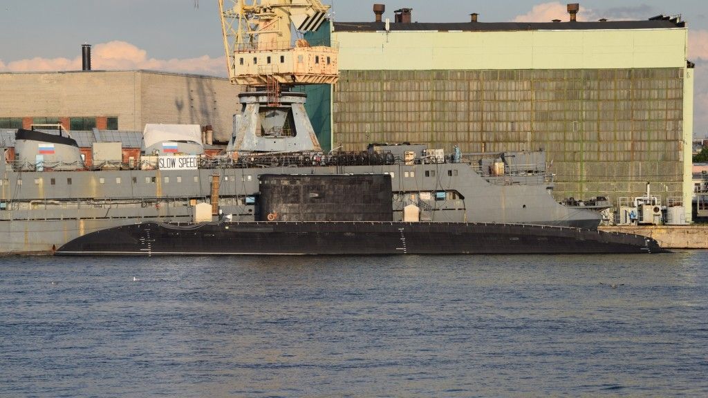 Okręt Pietropawłowsk-Kamczatskij (B-274). Fot. Defence24.pl.