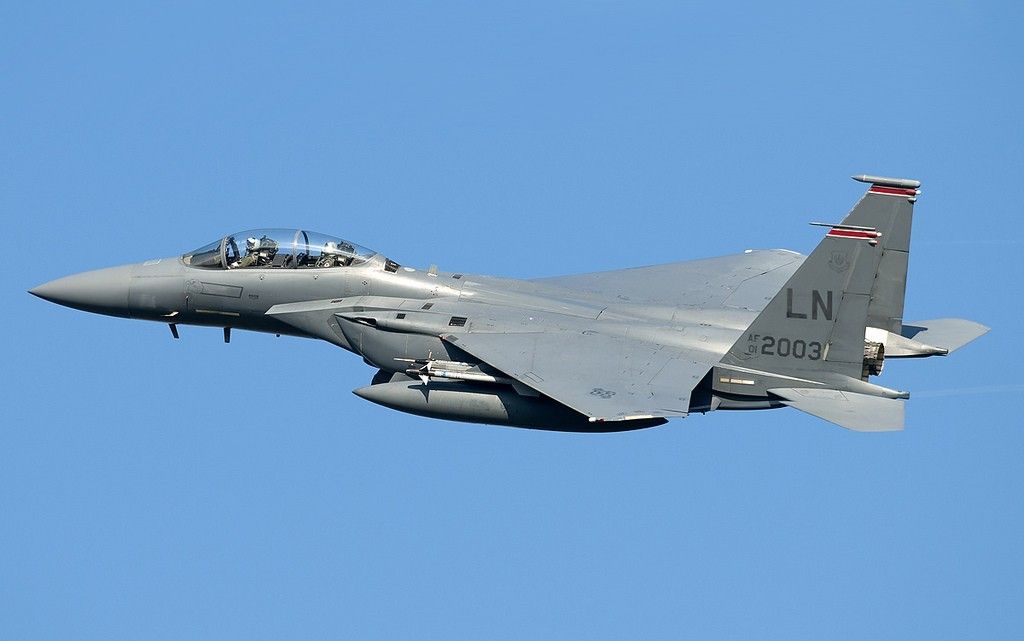 F-15E Strike Eagle. Fot. Gerry Metzler/CC BY-SA 2.0
