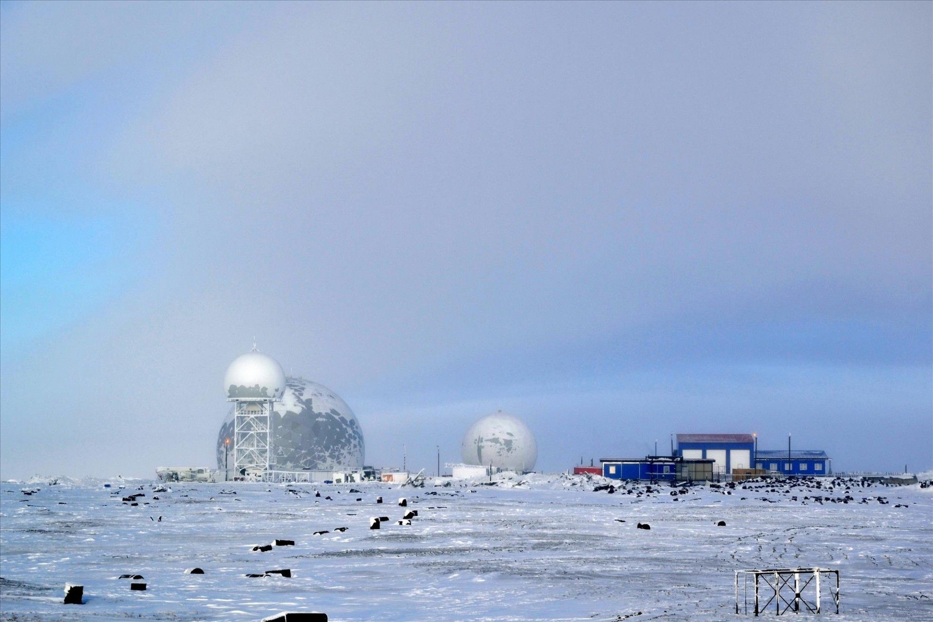 Zdjęcie radaru „Sopka-2” zamieszczone na oficjalnej stronie zakładów LEMS. Fot. lemz.ru